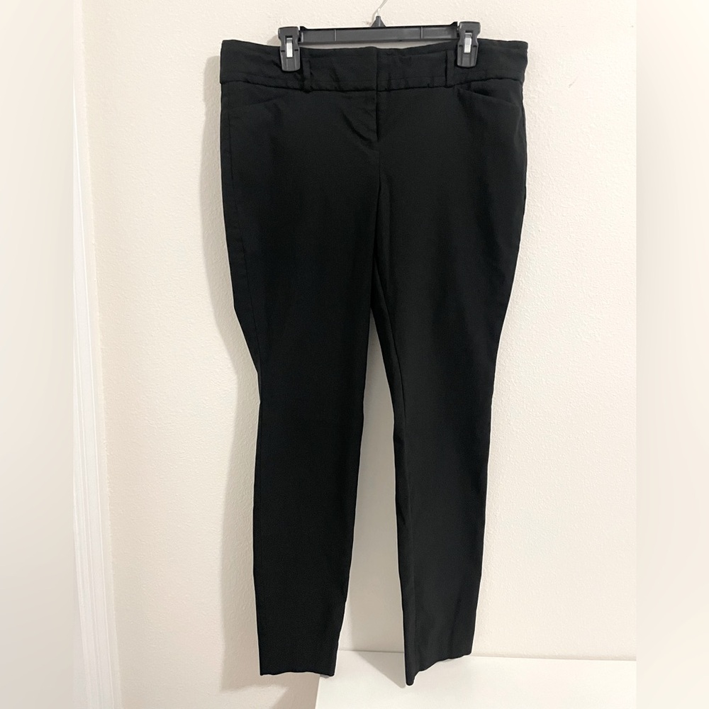 The Limited-Exact Stretch Black Ankle Pants